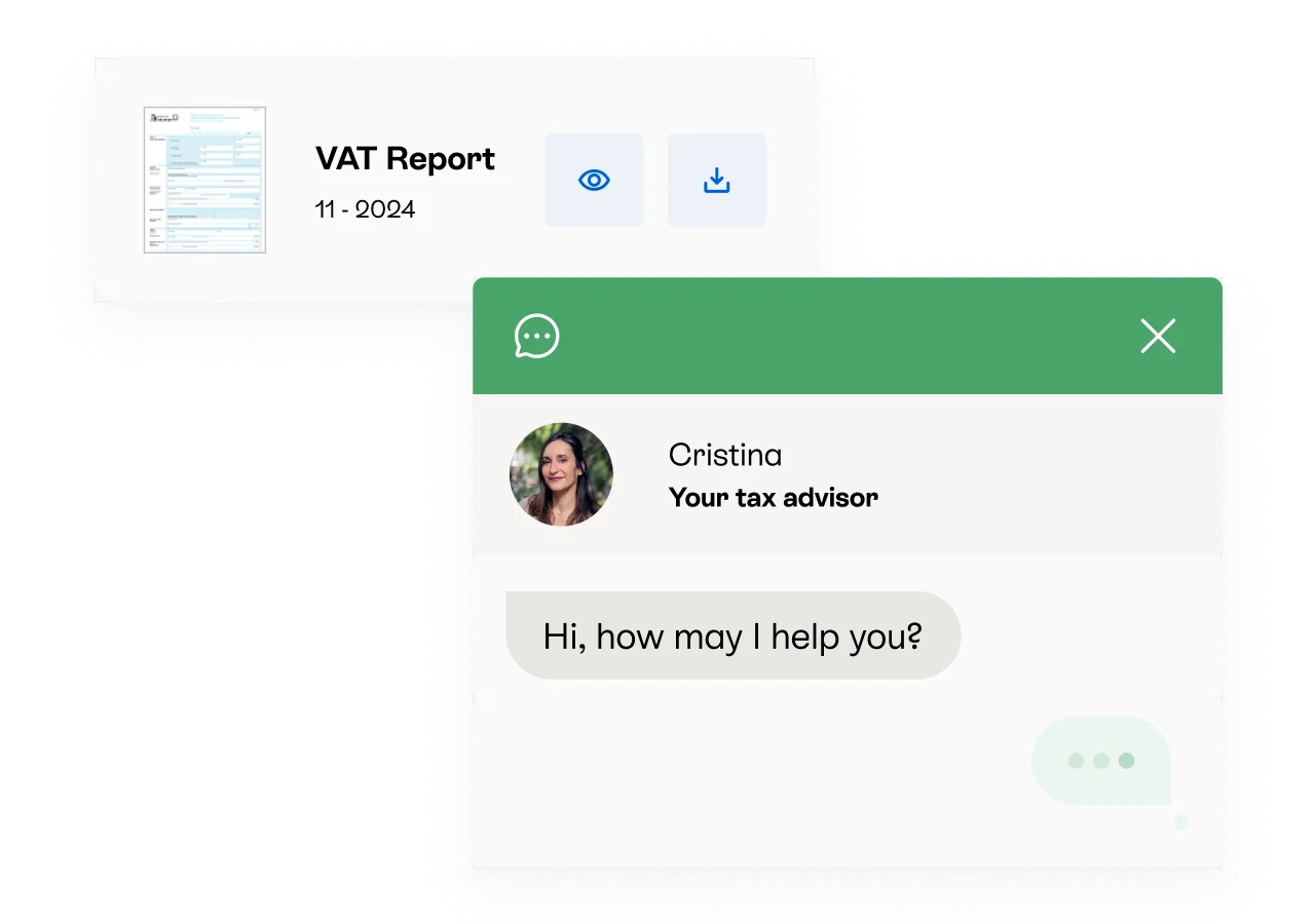 Picture of new Vat report