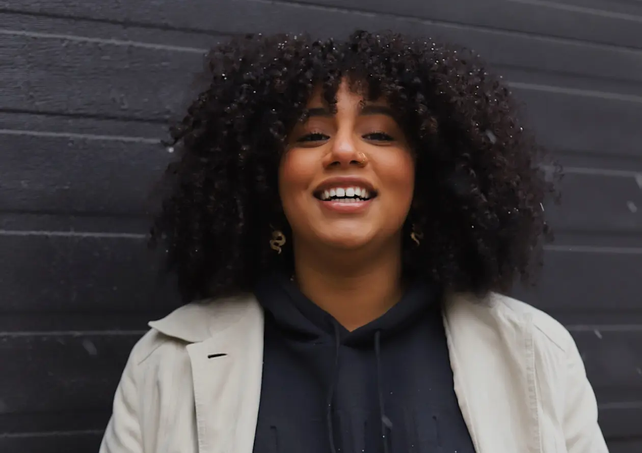 Image of woman smiling